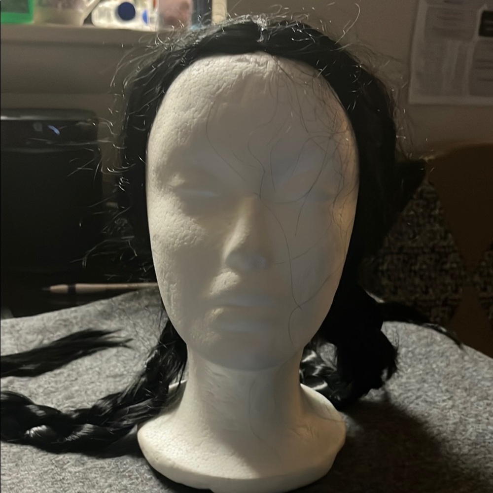Black Braided Wig